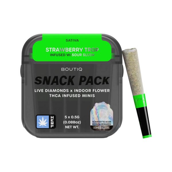 BOUTIQ THC-A Infused 0.5G Mini Pre-Rolls 5CT