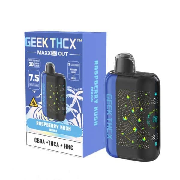 Geek THC-X MAXX OUT CB9A/THC-A/HHC Disposable 7.5G