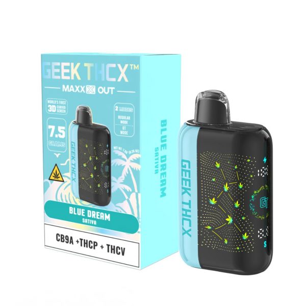Geek THC-X MAXX OUT CB9A/THC-P/THC-V Disposable 7.5G