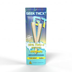 Geek THCX THC-P Infused Prerolls 4G 2CT