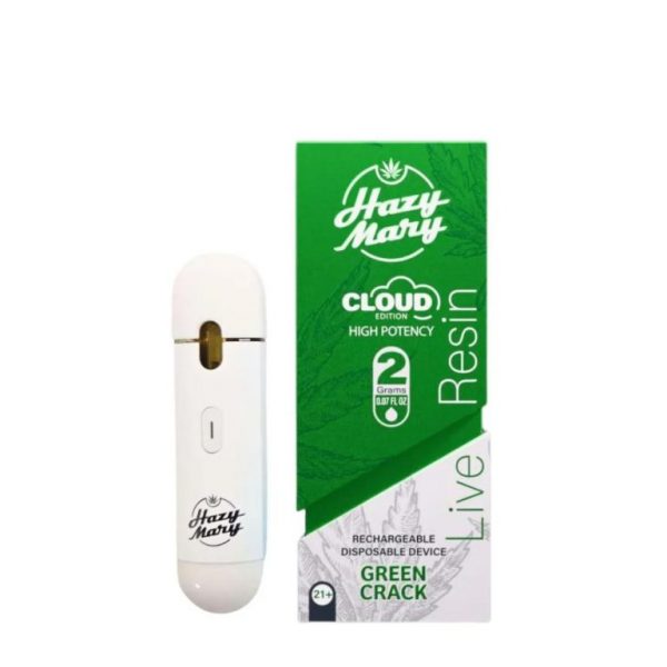 Hazy Mary Cloud Edition Live Resin Disposable 2G