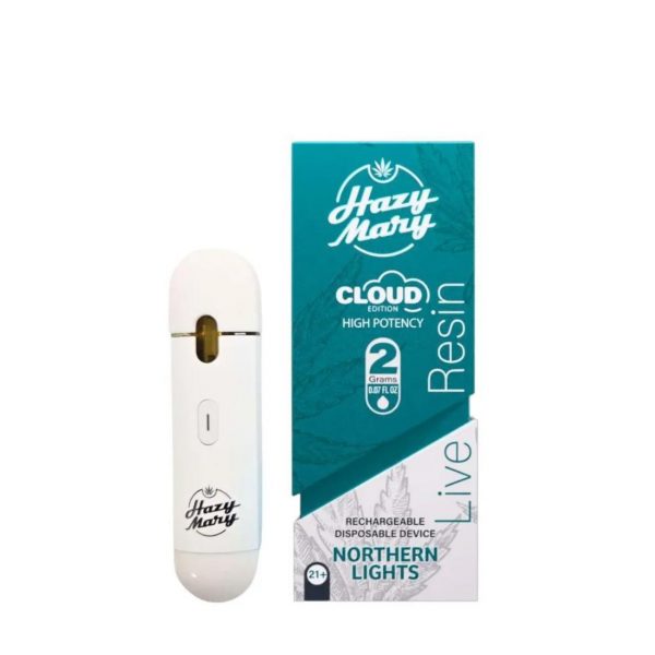 Hazy Mary Cloud Edition Live Resin Disposable 2G
