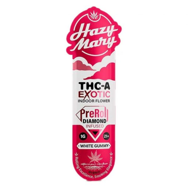 Hazy Mary Exotic Diamond Infused PreRoll 1G-1CT