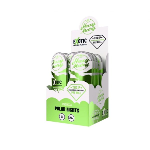 Hazy Mary Exotic THCP Diamond Infused PreRolls 1G-1CT