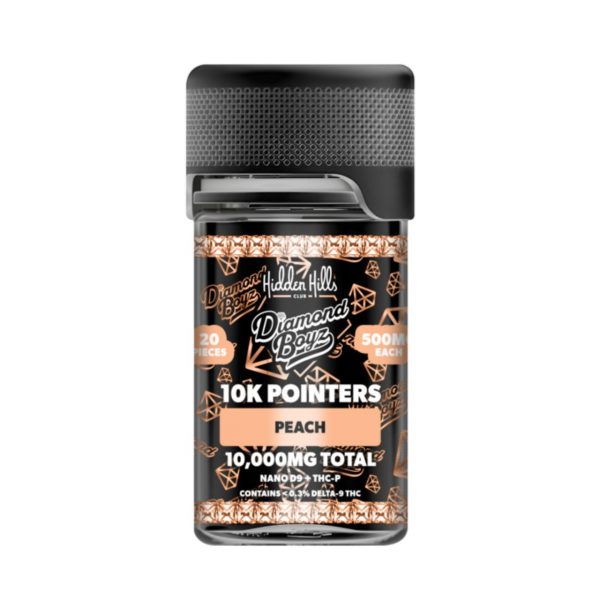 Hidden Hills Club x Diamond Boyz 10K Pointers D9/THCP Gummies 10000MG
