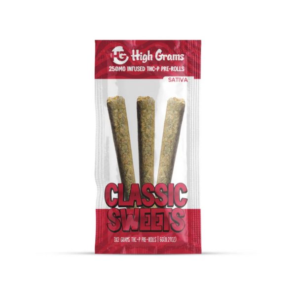 High Grams THCP Infused Prerolls 3CT – 6G