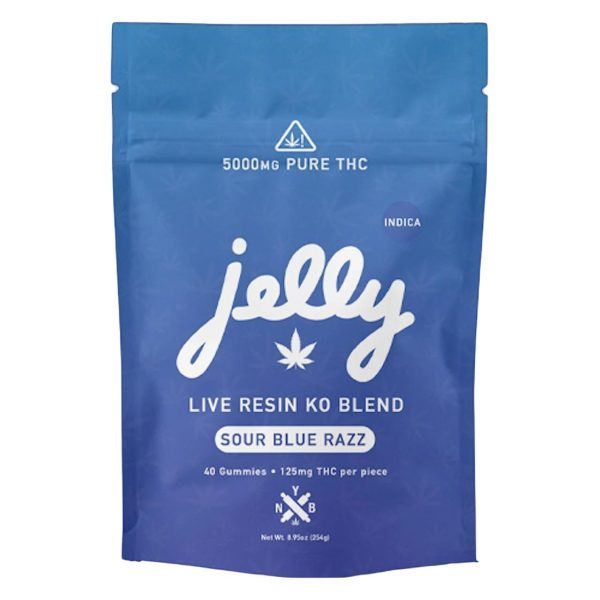 Jelly Live Resin KO Blend Gummies 5000MG
