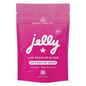 Jelly Live Resin KO Blend Gummies 5000MG