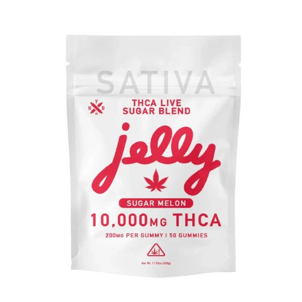 Jelly THCA Live Sugar Blend Gummies 10000MG