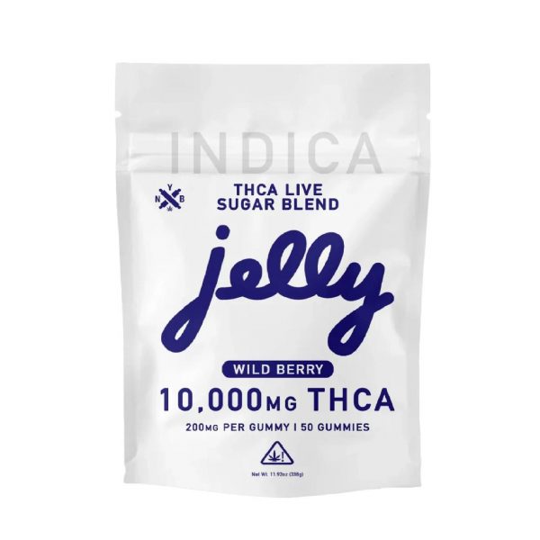 Jelly THCA Live Sugar Blend Gummies 10000MG