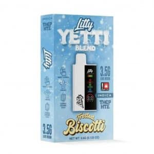 Litty Yetti Live Rosin Blend THCP/HTE Disposables 3.5G