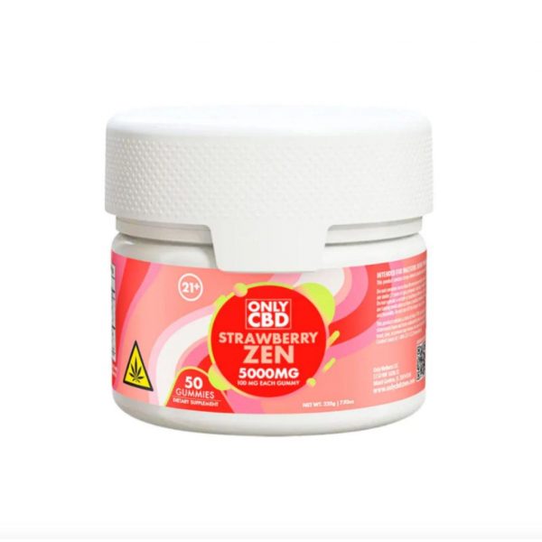 Only CBD Gummies Jar 5000MG
