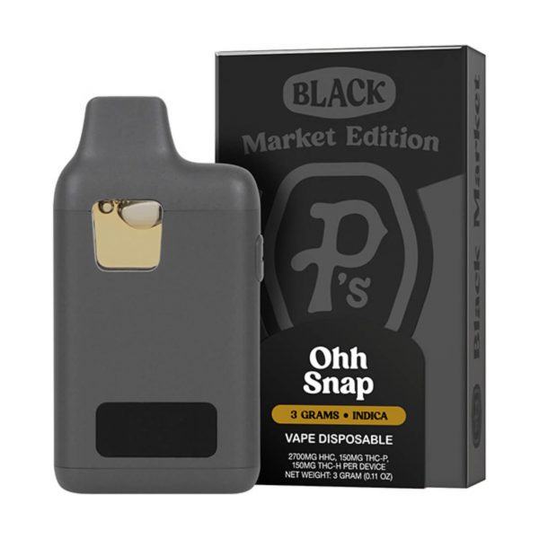 Pushin P’s Black Market Disposable 3G