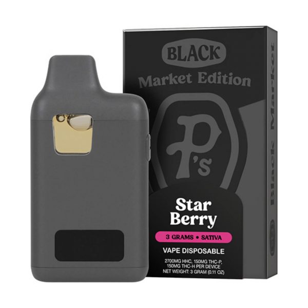 Pushin P’s Black Market Disposable 3G