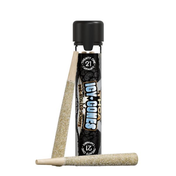 Twenty One Icy Cone THC-A Pre Roll – 2G