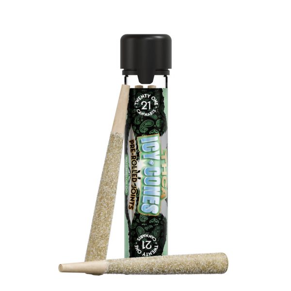 Twenty One Icy Cone THC-A Pre Roll – 2G