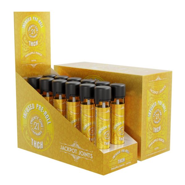 Twenty One Jackpot Joints THCH Infused Prerolls 1.75G