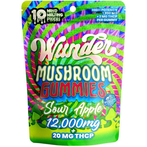 Wunder High Potency Mushroom Gummies 12000MG