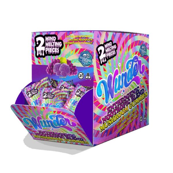 Wunder Ultra High Potency Entheogenic Mushroom Gummies 30CT