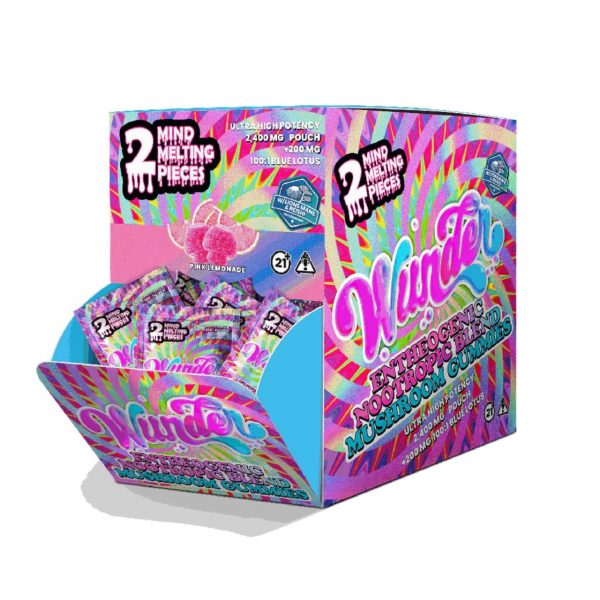 Wunder Ultra High Potency Entheogenic Mushroom Gummies 30CT
