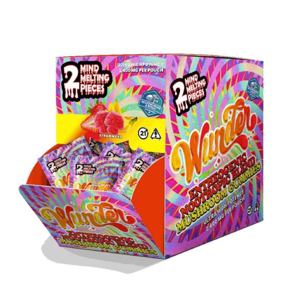 Wunder Ultra High Potency Entheogenic Mushroom Gummies 30CT