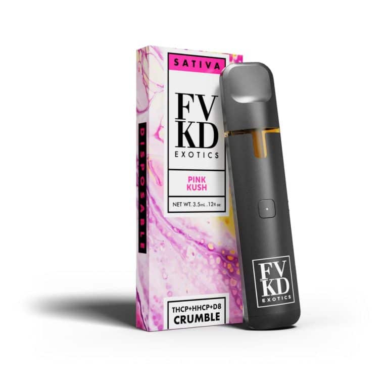 FVKD-Exotics-THCP-Crumble-Disposables-3.5G-Pink-Kush-Sativa