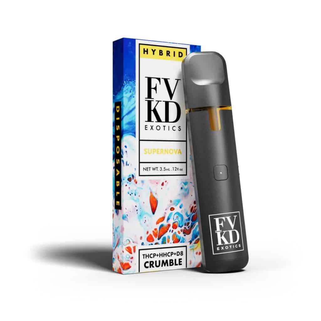 FVKD-Exotics-THCP-Crumble-Disposables-3.5G-Supernova-Hybrid