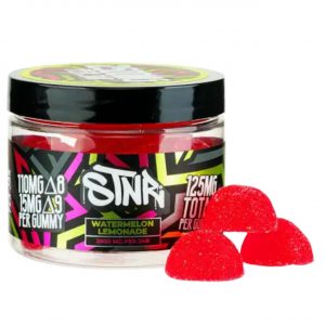STNR-D8-D9-Gummies-2500MG-Watermelon-Lemonade