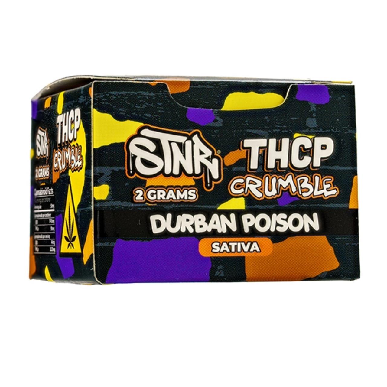 STNR-THCP-Crumble-Dabs-2G-Durban-Poison-Sativa