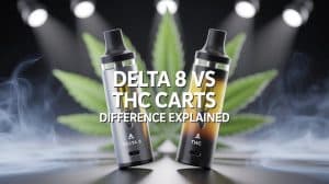 Delta 8 vs THC Carts Difference Explained