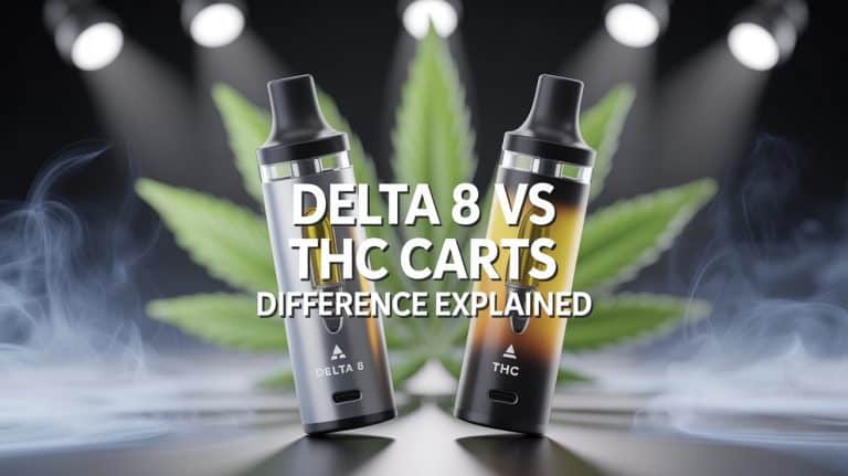 Delta 8 vs THC Carts Difference Explained