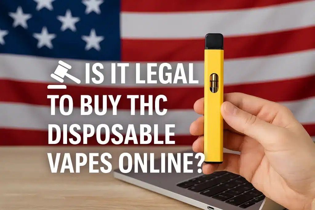 Is It Legal to Buy THC Disposable Vapes Online?