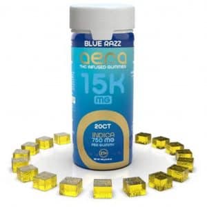 AERA-THC-Infused-Gummies-15000MG-Blue-Razz-Indica-1024x1024