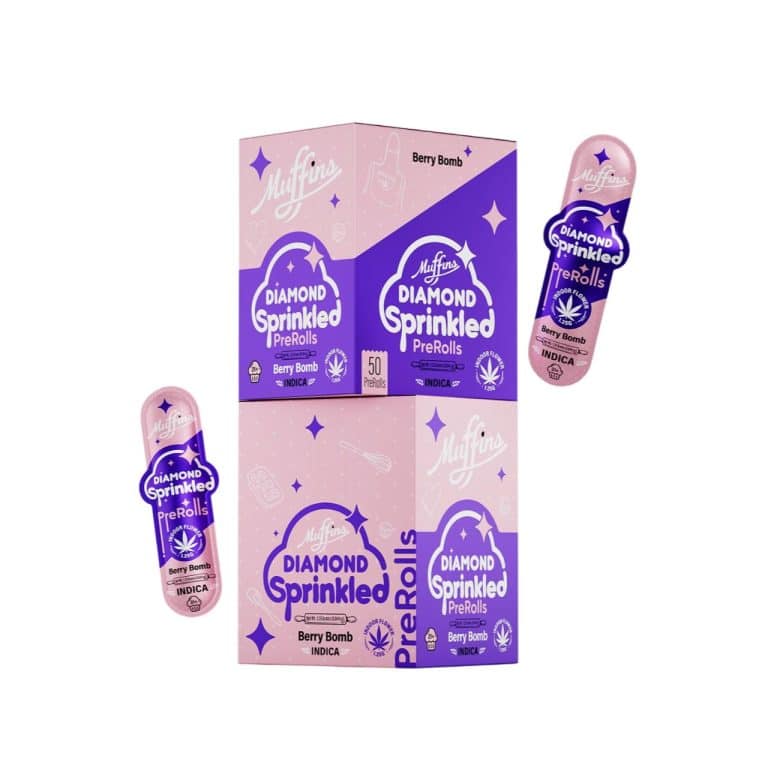 Muffins-Diamond-Sprinkled-PreRolls-50CT-Berry-Bomb-Indica-768x768-