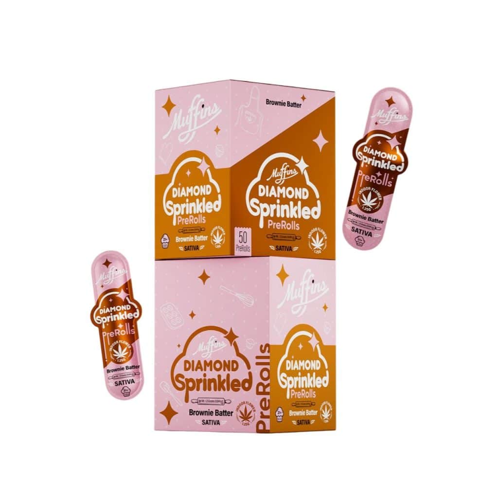Muffins-Diamond-Sprinkled-PreRolls-50CT-Browine-Batter-Sativa-1024x1024