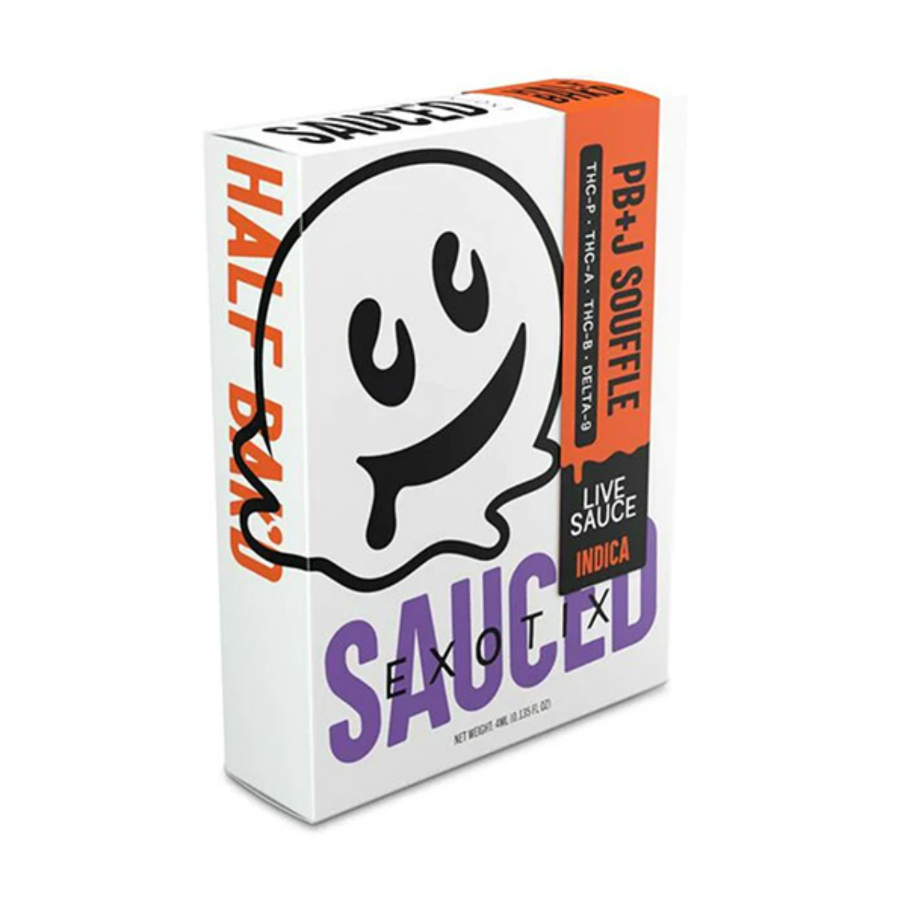 Half Bak’d Sauce’D Exotix THC-P Disposable – 4G