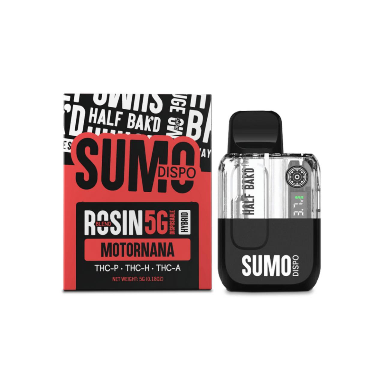 Half Bakd Sumo Rosin Blend THC-P + THC-H + THC-A Disposable | 5G