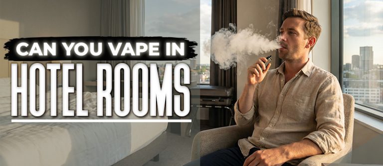 Can You Vape in a Hotel Room? (Read This Before You Check In)