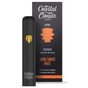Coastal Clouds D8 + THC Live Resin Disposable 2G | Live Resin Vape