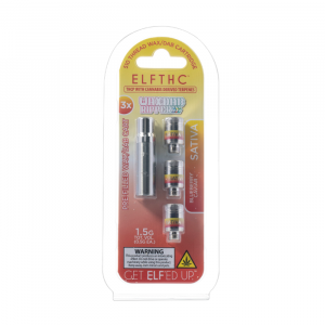 ELFTHC THCP 3X Prefilled Wax Dab Cartridge | THCP Wax Cartridge