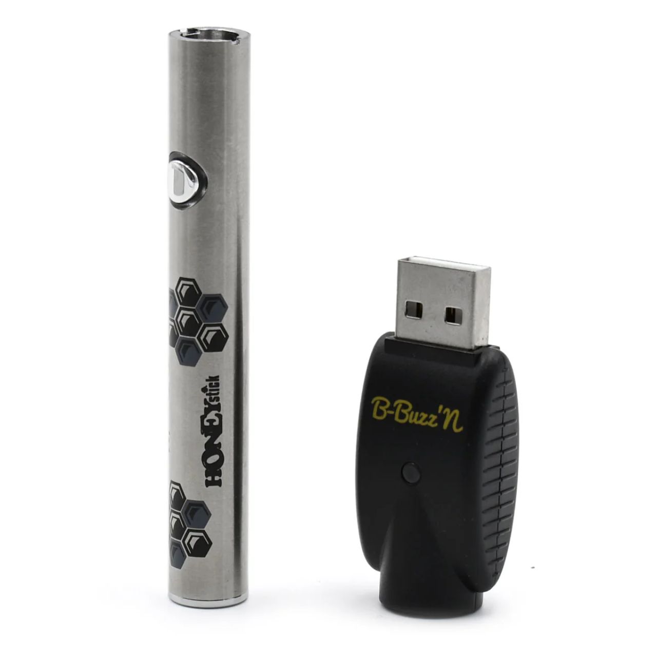 B-Buzz’n 510 Thread Vape Pen silver