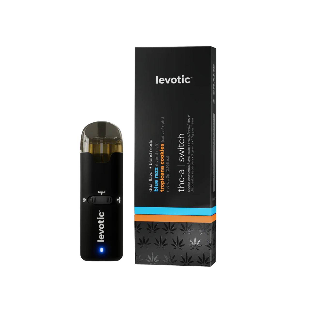 Levotic Switch Liquid Diamonds Disposable 3G | THC-P+HHC + THC-A Vape