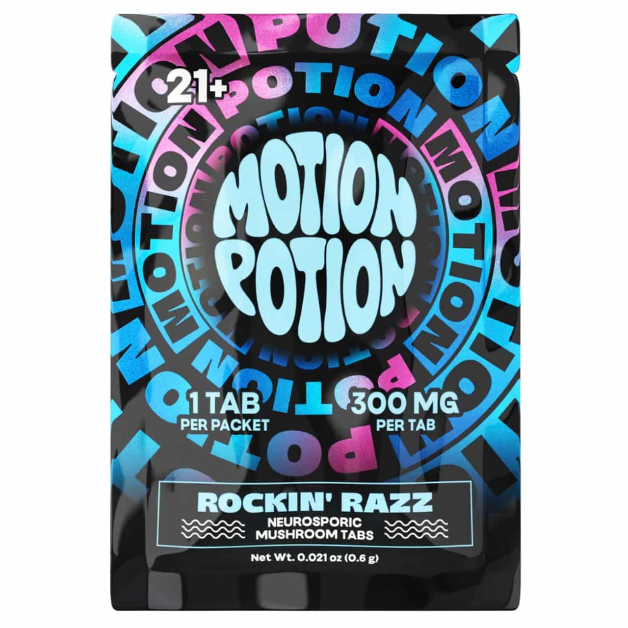 Motion Potion Mushroom Tablets 300MG rockin razz