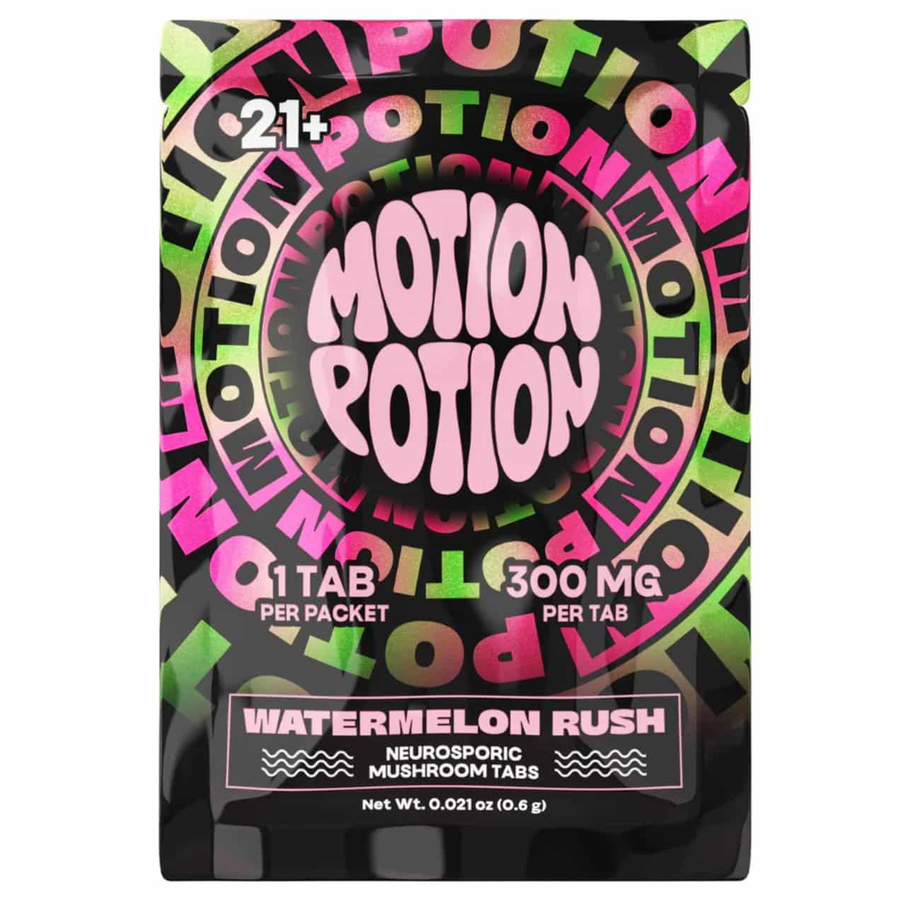 Motion Potion Mushroom Tablets 300MG watermelon rush