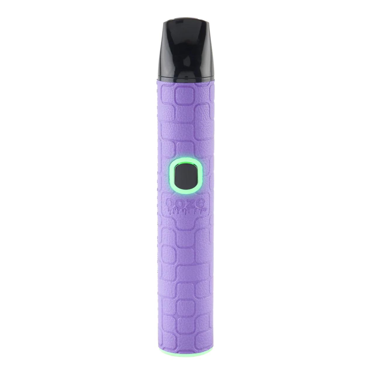 OOZE Pinch Dry Herb Vaporizer lilac smoke