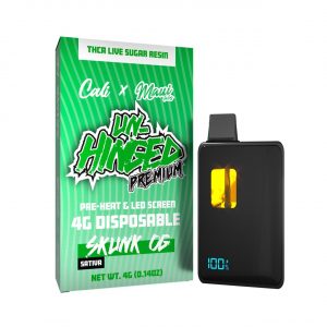 Cali X Unhinged Pre-Heat Premium Disposables – 4G