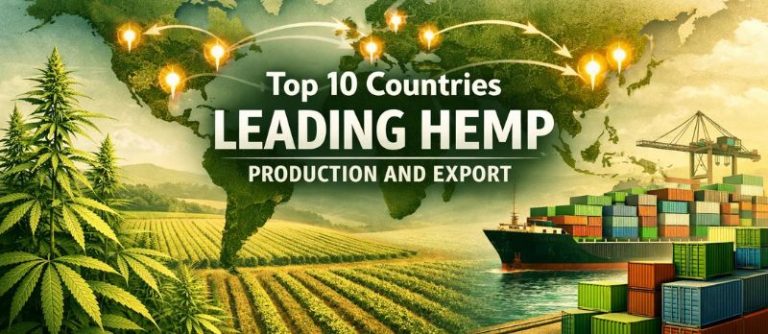 Top 10 Countries Leading Hemp Production and Export