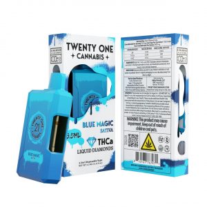 Twenty One THCA Cannabis Liquid Diamonds Disposable 3.5ML