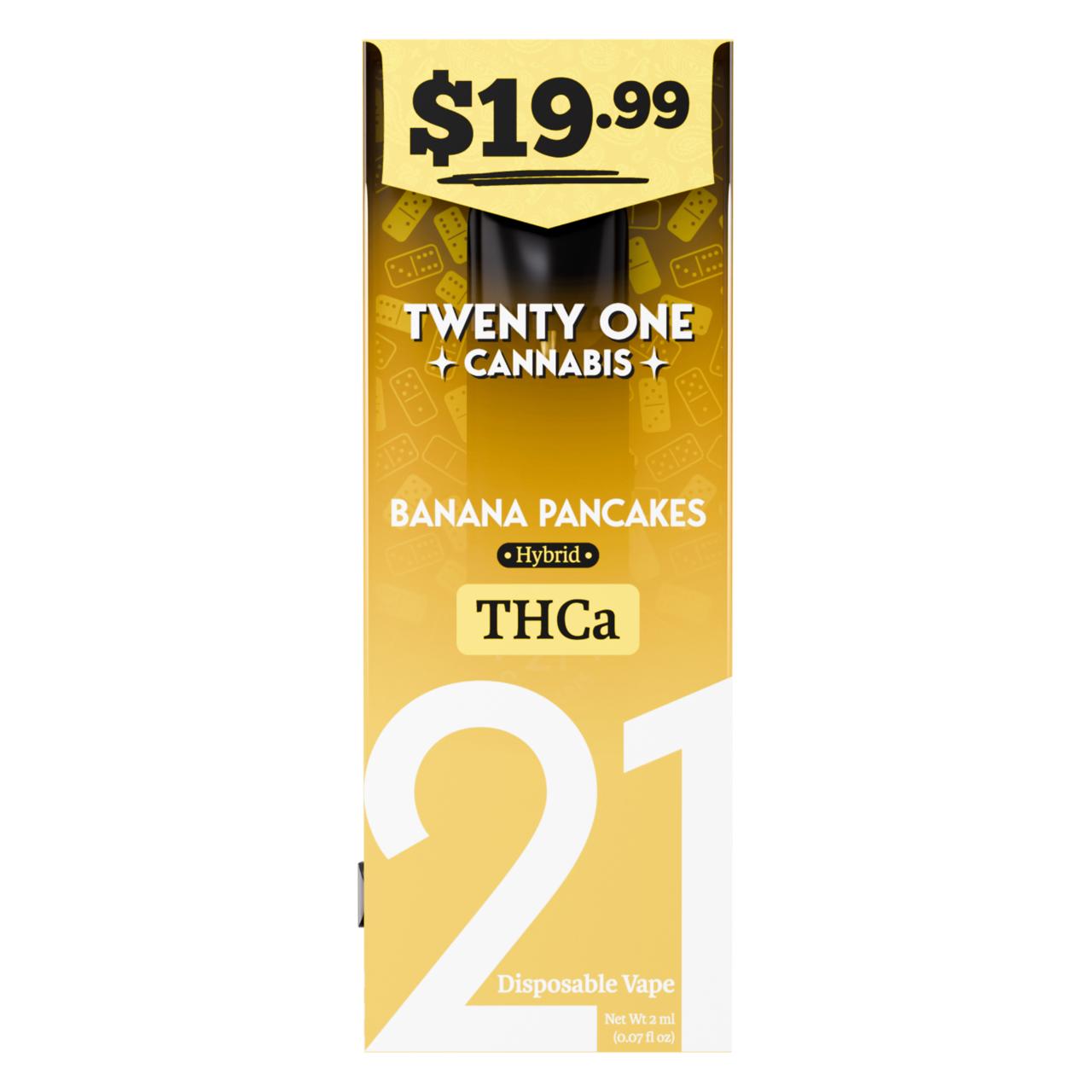 Twenty One THCA Pre Priced Disposables 2G