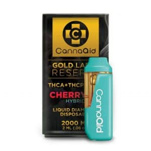 CannaAid Gold Reserve Blend Disposable 2ML Cherry Pie Hybrid